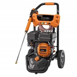front view of Generac pressure washer