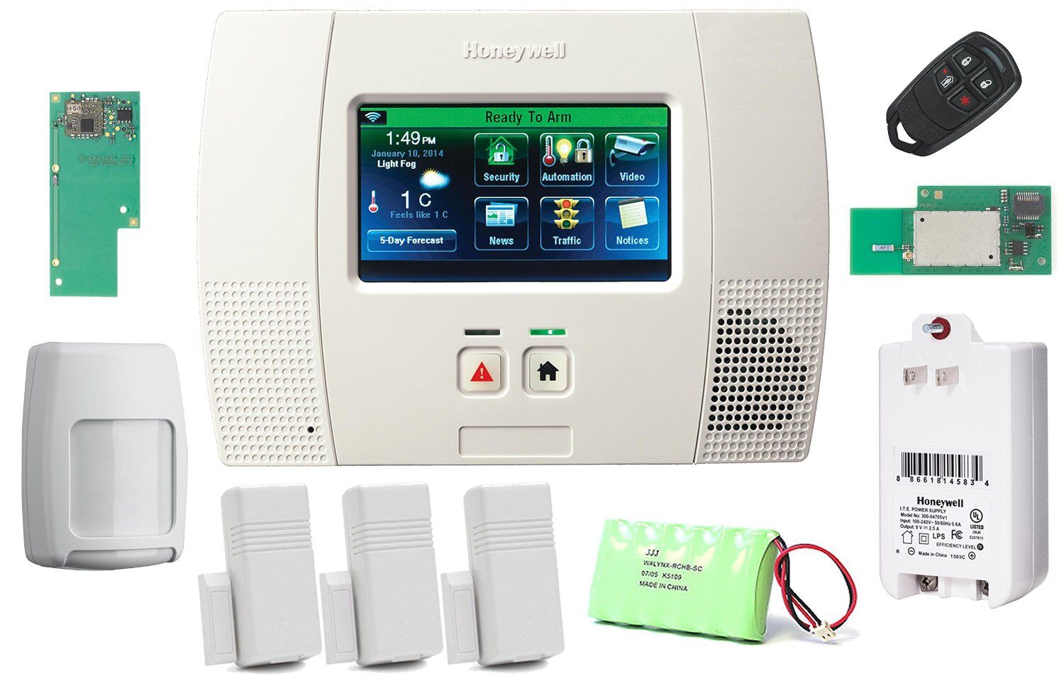 Honeywell Lynx Touch L5200 Wireless Home  Security  