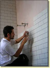 tiling bathroom