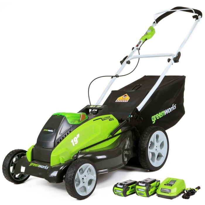 GreenWorks 25223 Cordless lawn mower review