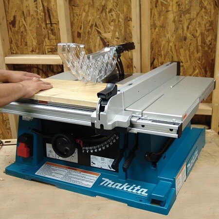 Review of the Makita 2705 table saw