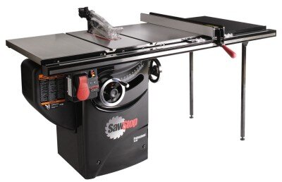The very safe Sawstop cabinet saw, model nr: PCS31230