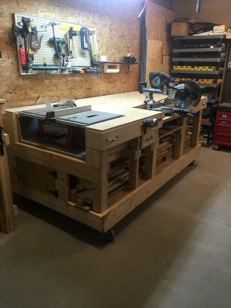 free workbench plans - the diy hubs