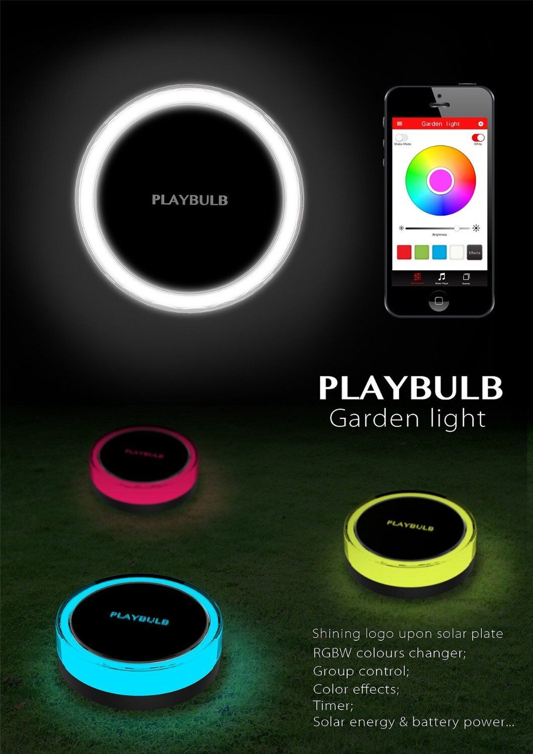 playbulb solar lights