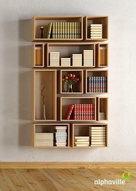 10 diy bookshelf ideas