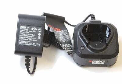 Battery charger for cordless drill