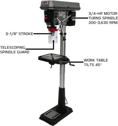 JET J-2500 Drill Press