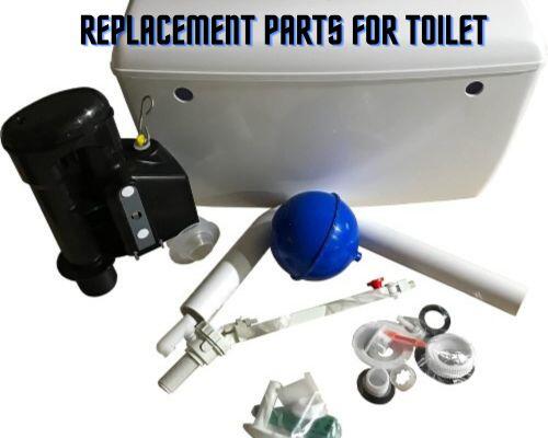 Replacement parts for toilet tank
